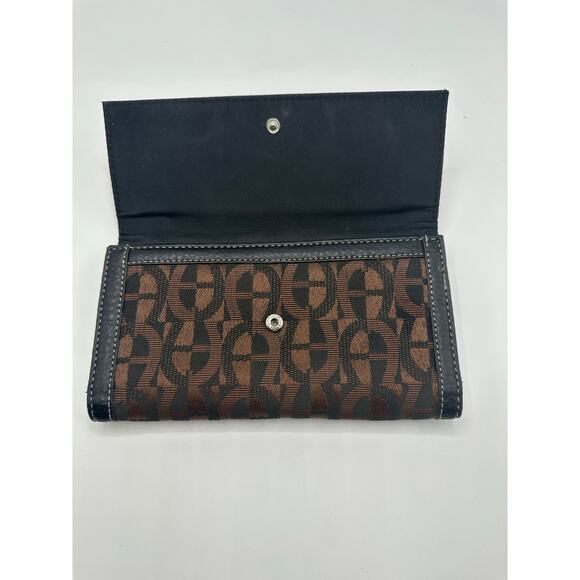 Etienne Aigner Vintage Checkbook Wallet - Picture 3 of 7